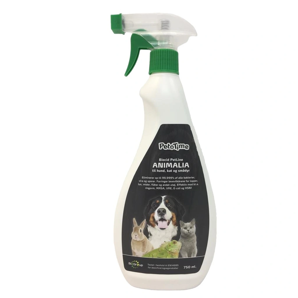 PetTime Biocid Petline Animalia 750 ml Viradræber udløbet